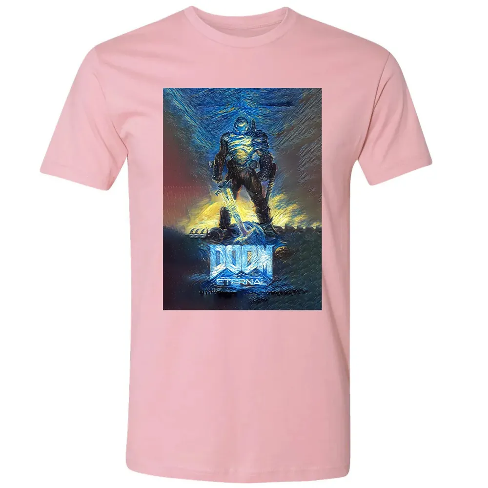 Doom Starry Night Premium Unisex T-shirt - 3