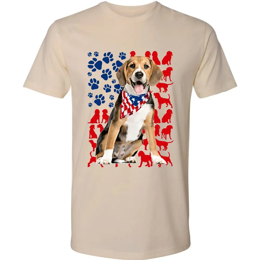 Beagles 4th Of July Premium Unisex T-shirt - 2