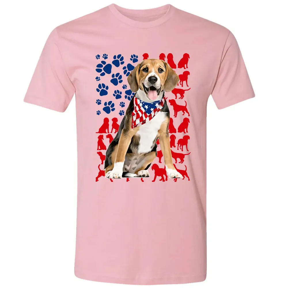 Beagles 4th Of July Premium Unisex T-shirt - 3