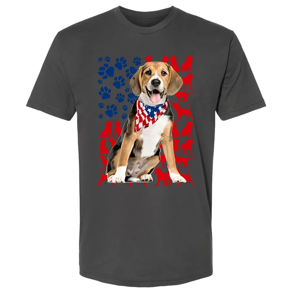 Beagles 4th Of July Premium Unisex T-shirt - 8
