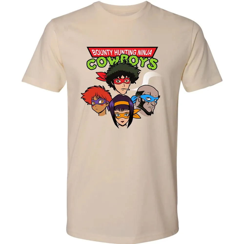 Bounty Hunting Ninja Cowboys Premium Unisex T-shirt - 13