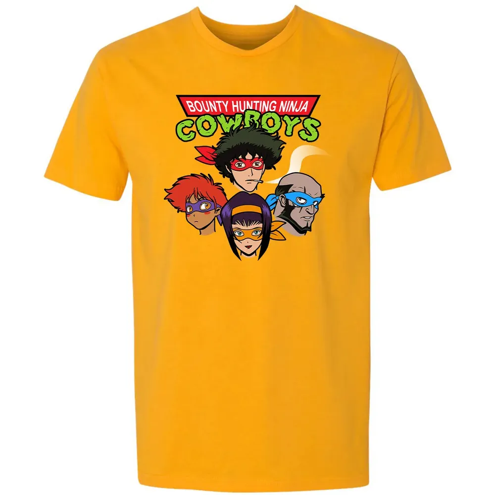 Bounty Hunting Ninja Cowboys Premium Unisex T-shirt - 11
