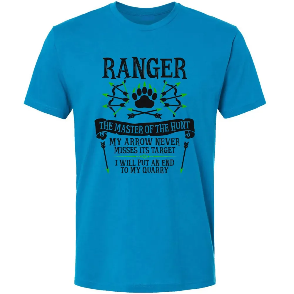 RANGER, The Master of the Hunt (Black Text) Premium Unisex T-shirt - 4