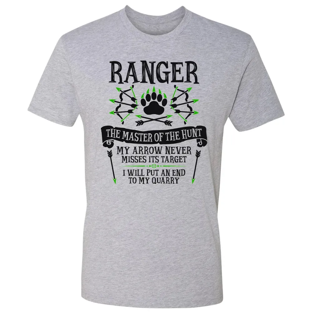 RANGER, The Master of the Hunt (Black Text) Premium Unisex T-shirt - 9