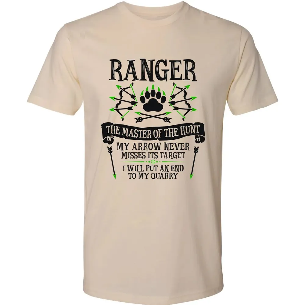 RANGER, The Master of the Hunt (Black Text) Premium Unisex T-shirt - 2