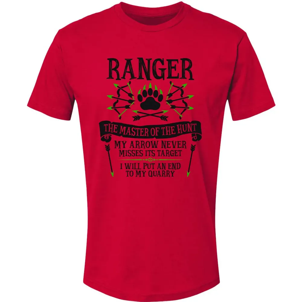 RANGER, The Master of the Hunt (Black Text) Premium Unisex T-shirt - 6