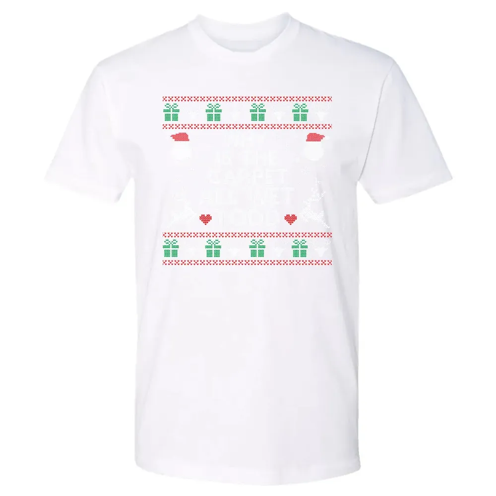 Why Is The Carpet All Wet Premium Unisex T-shirt - 4