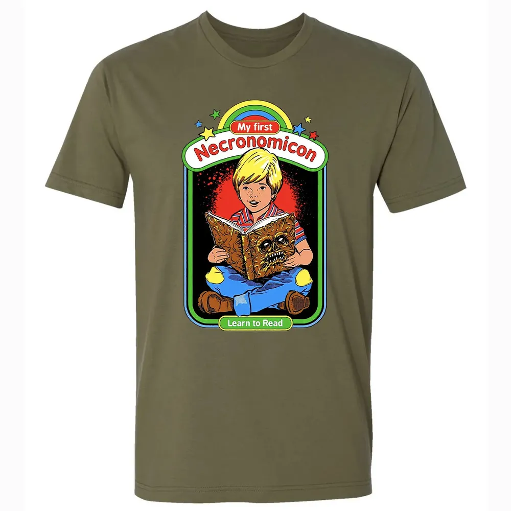 My First Necronomicon Premium Unisex T-shirt - 5