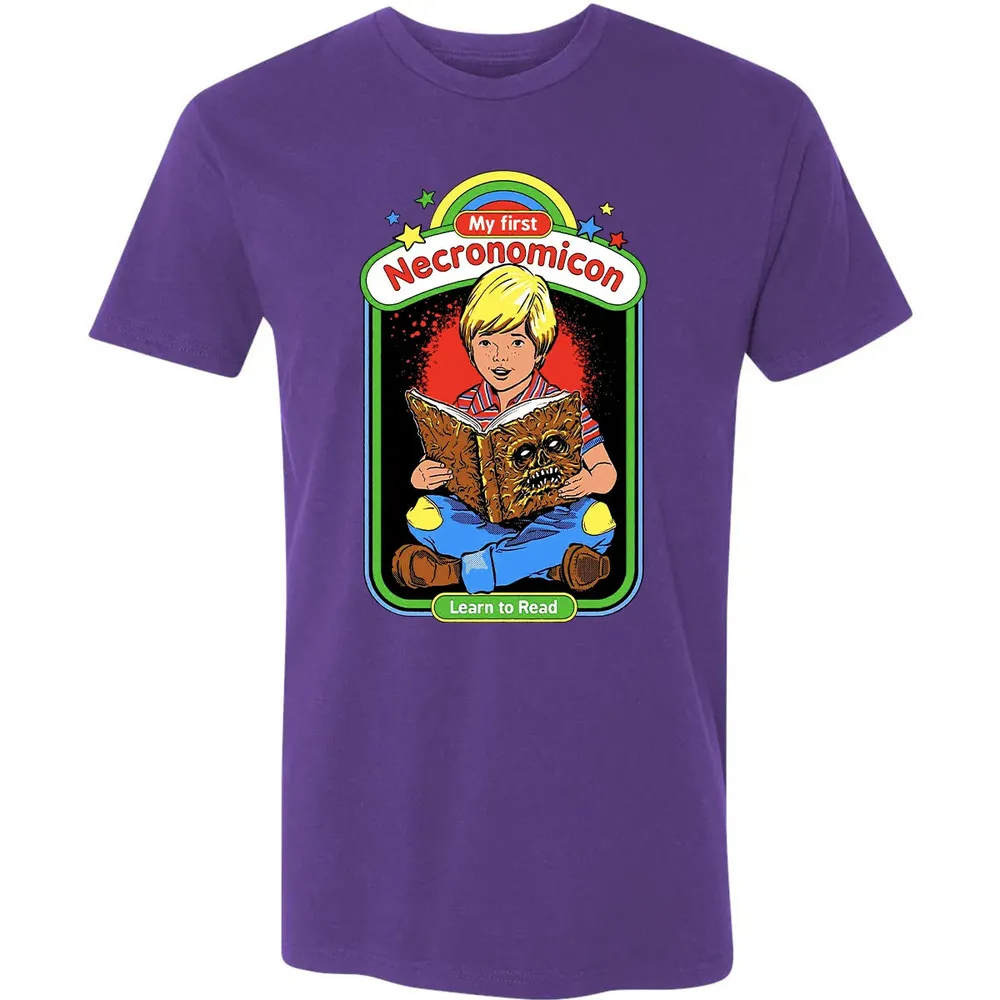 My First Necronomicon Premium Unisex T-shirt - 7