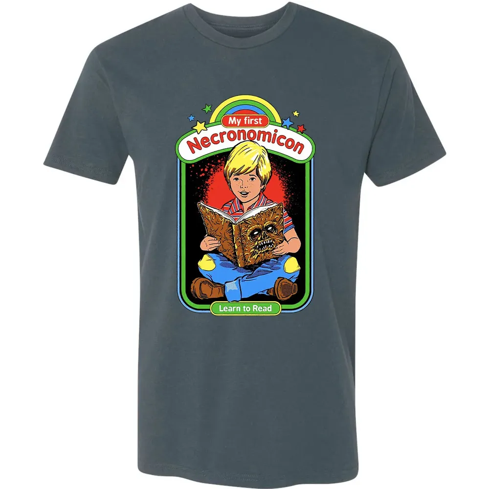 My First Necronomicon Premium Unisex T-shirt - 14