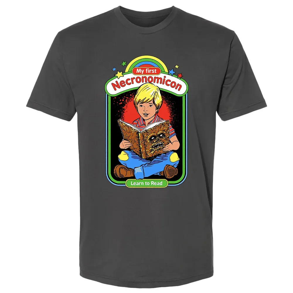 My First Necronomicon Premium Unisex T-shirt - 8