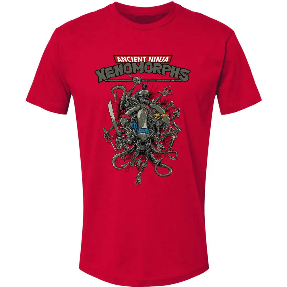 Ancient Ninja Xenomorphs Premium Unisex T-shirt - 6