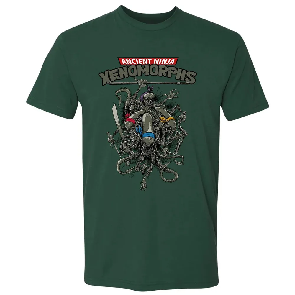 Ancient Ninja Xenomorphs Premium Unisex T-shirt - 12