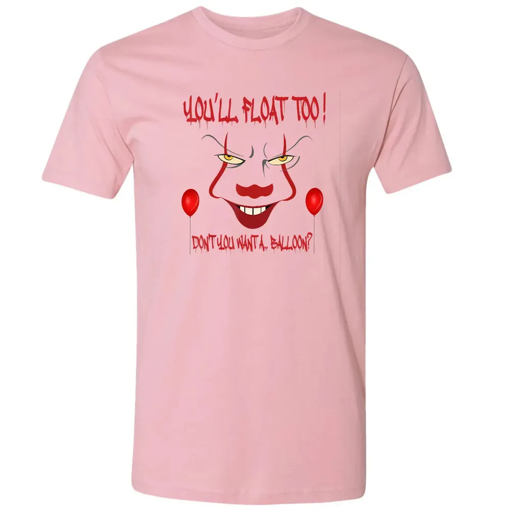 Scary Clown Face Horror Halloween Costume  Float Too Premium Unisex T-shirt - 3