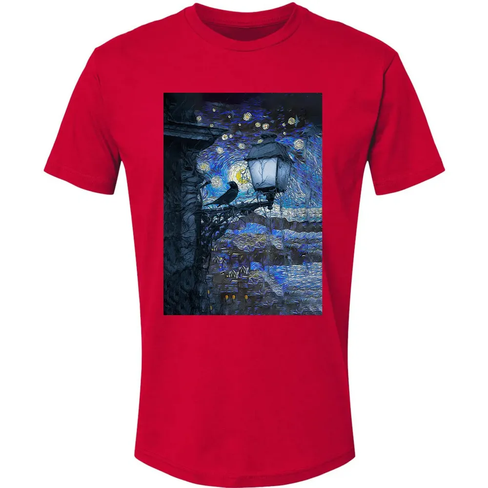 Poe Raven Premium Unisex T-shirt - 6
