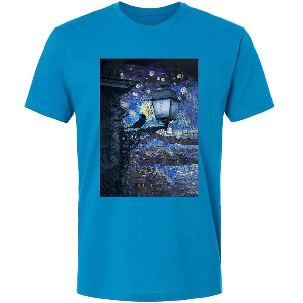 Poe Raven Premium Unisex T-shirt - 4