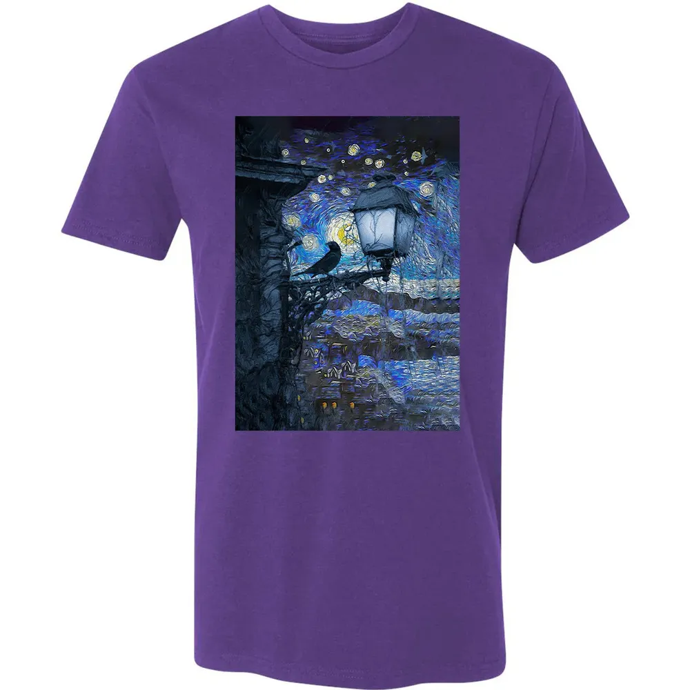 Poe Raven Premium Unisex T-shirt - 7