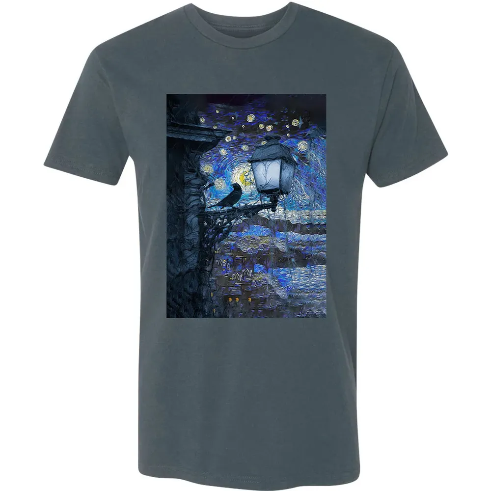 Poe Raven Premium Unisex T-shirt - 14