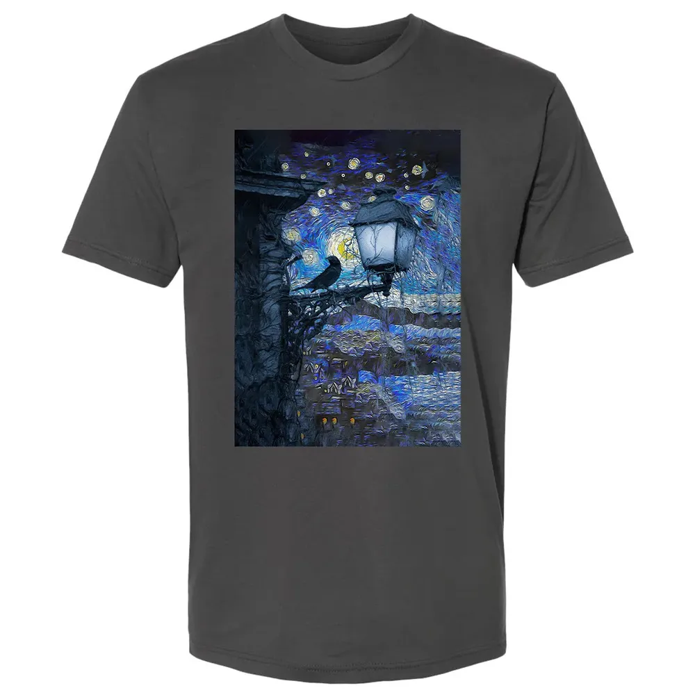 Poe Raven Premium Unisex T-shirt - 8