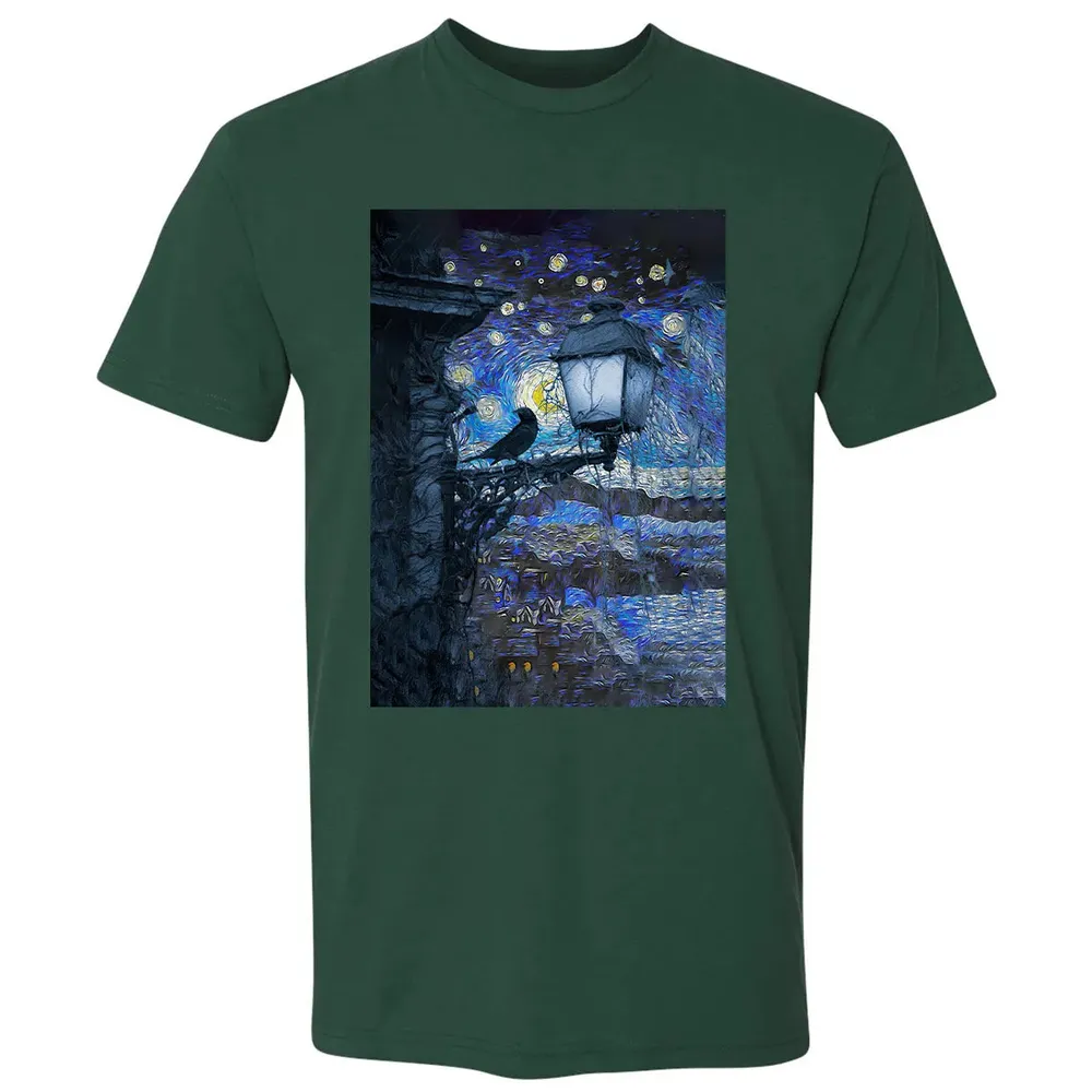 Poe Raven Premium Unisex T-shirt - 12