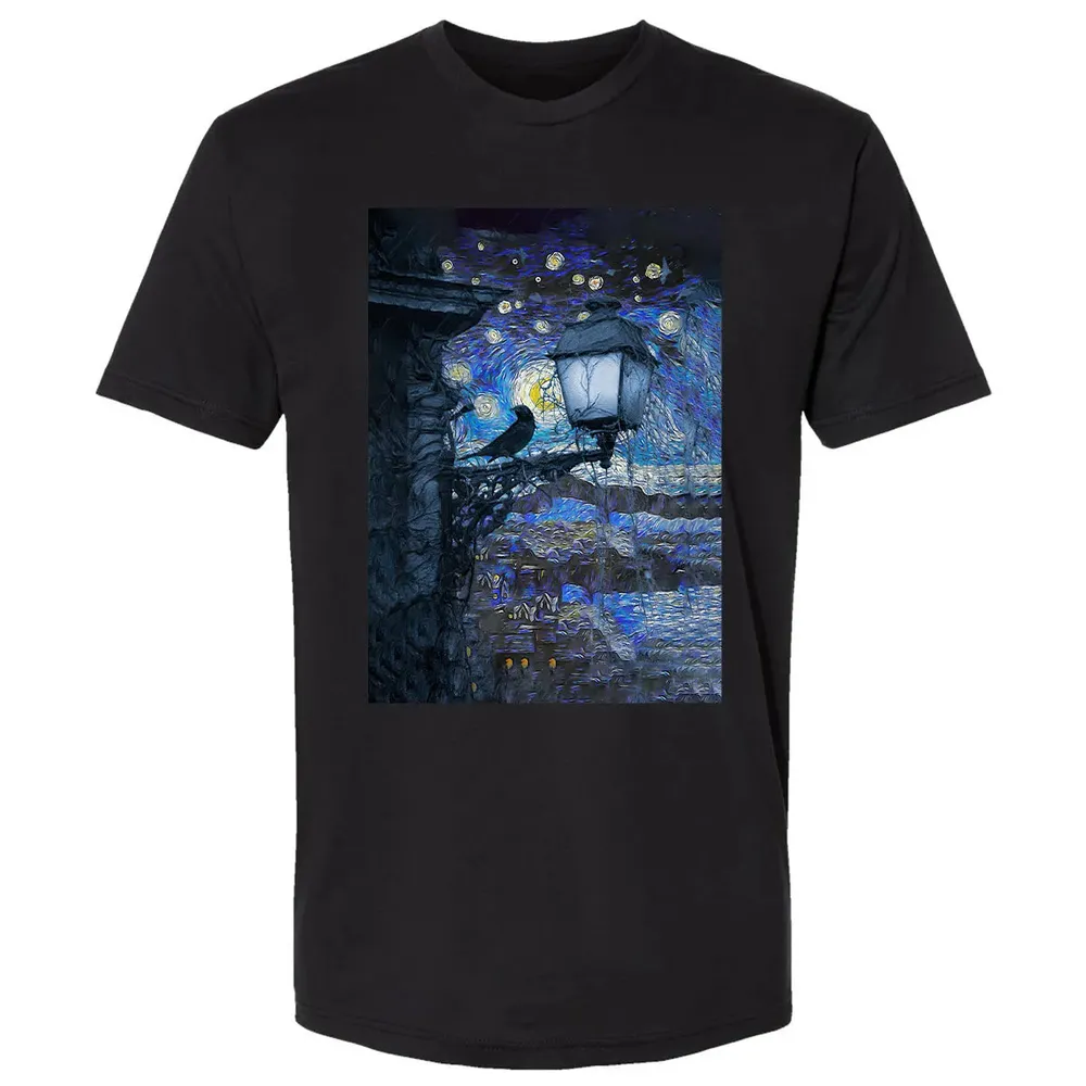 Poe Raven Premium Unisex T-shirt - 15