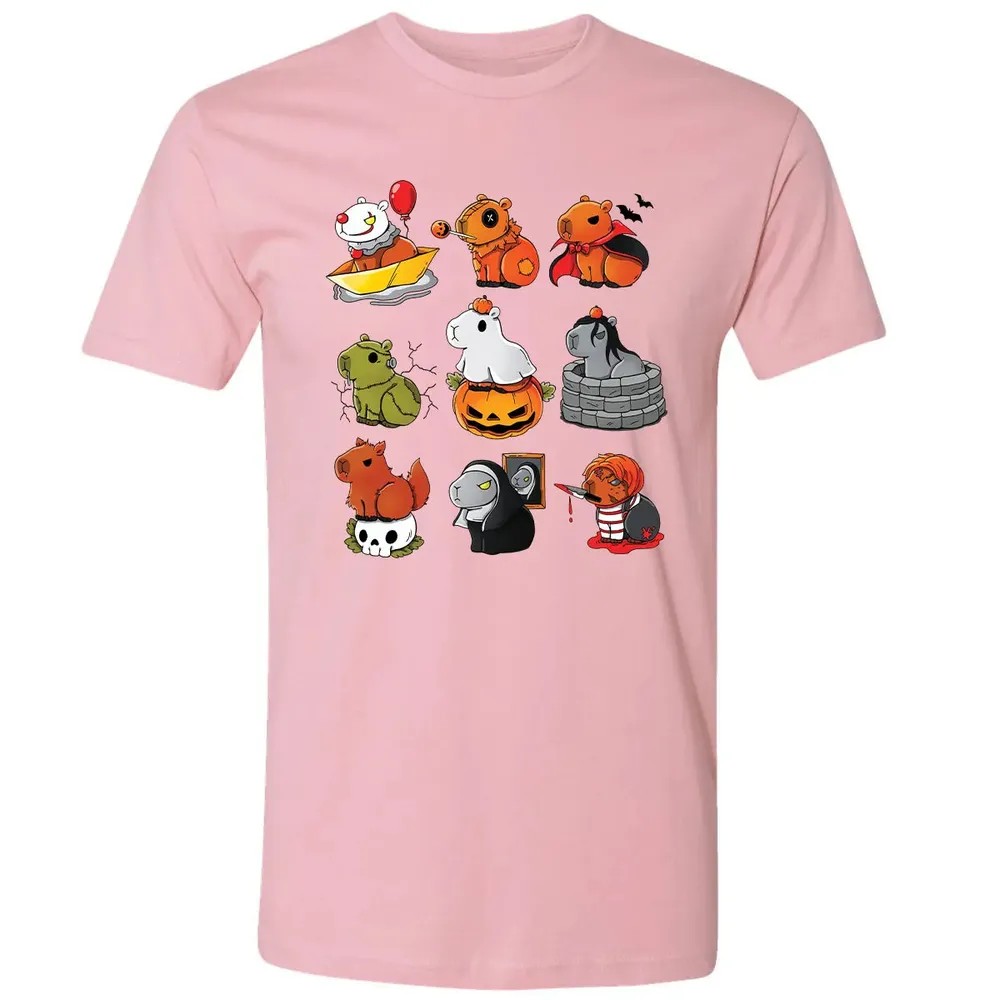 Horror Capybara Premium Unisex T-shirt - 3