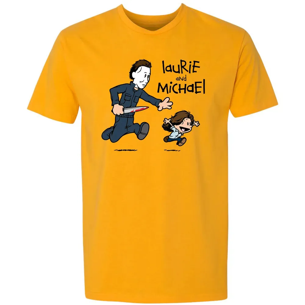 Laurie and Michael Premium Unisex T-shirt - 11