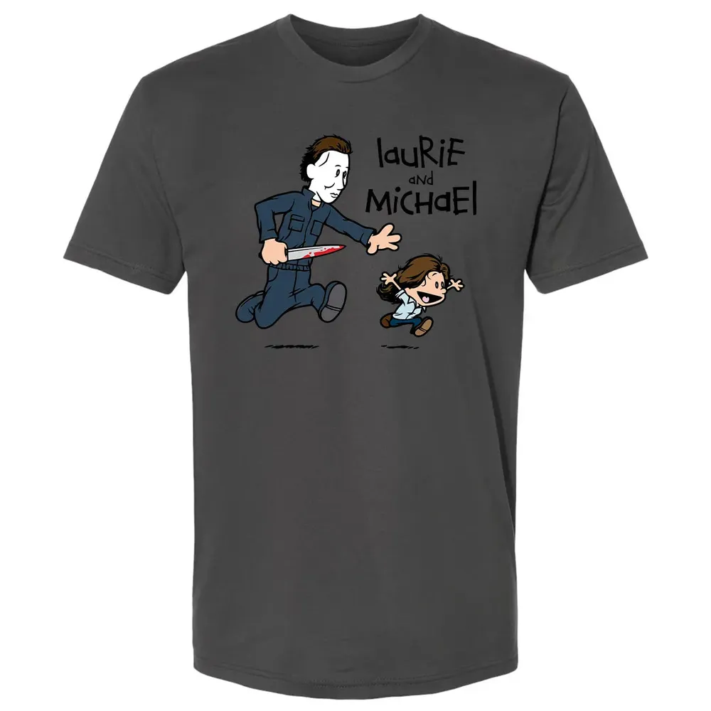 Laurie and Michael Premium Unisex T-shirt - 8