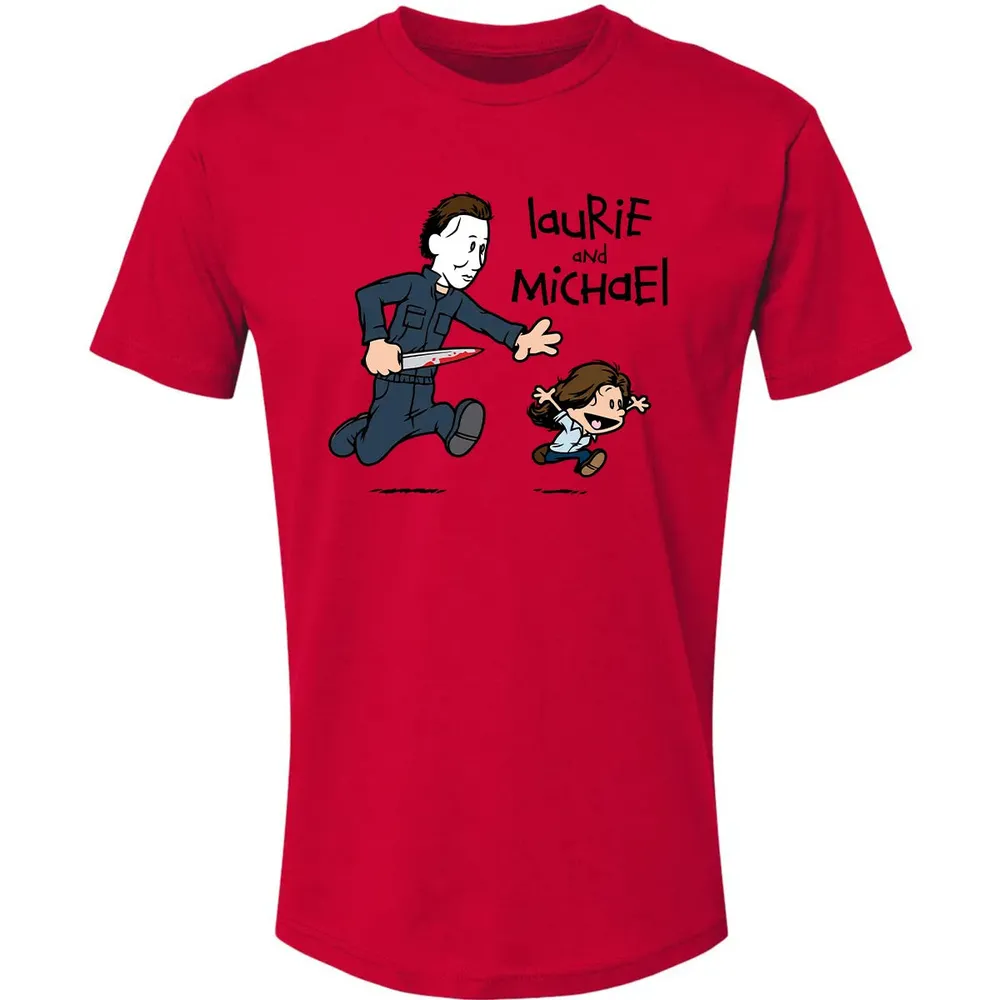 Laurie and Michael Premium Unisex T-shirt - 6