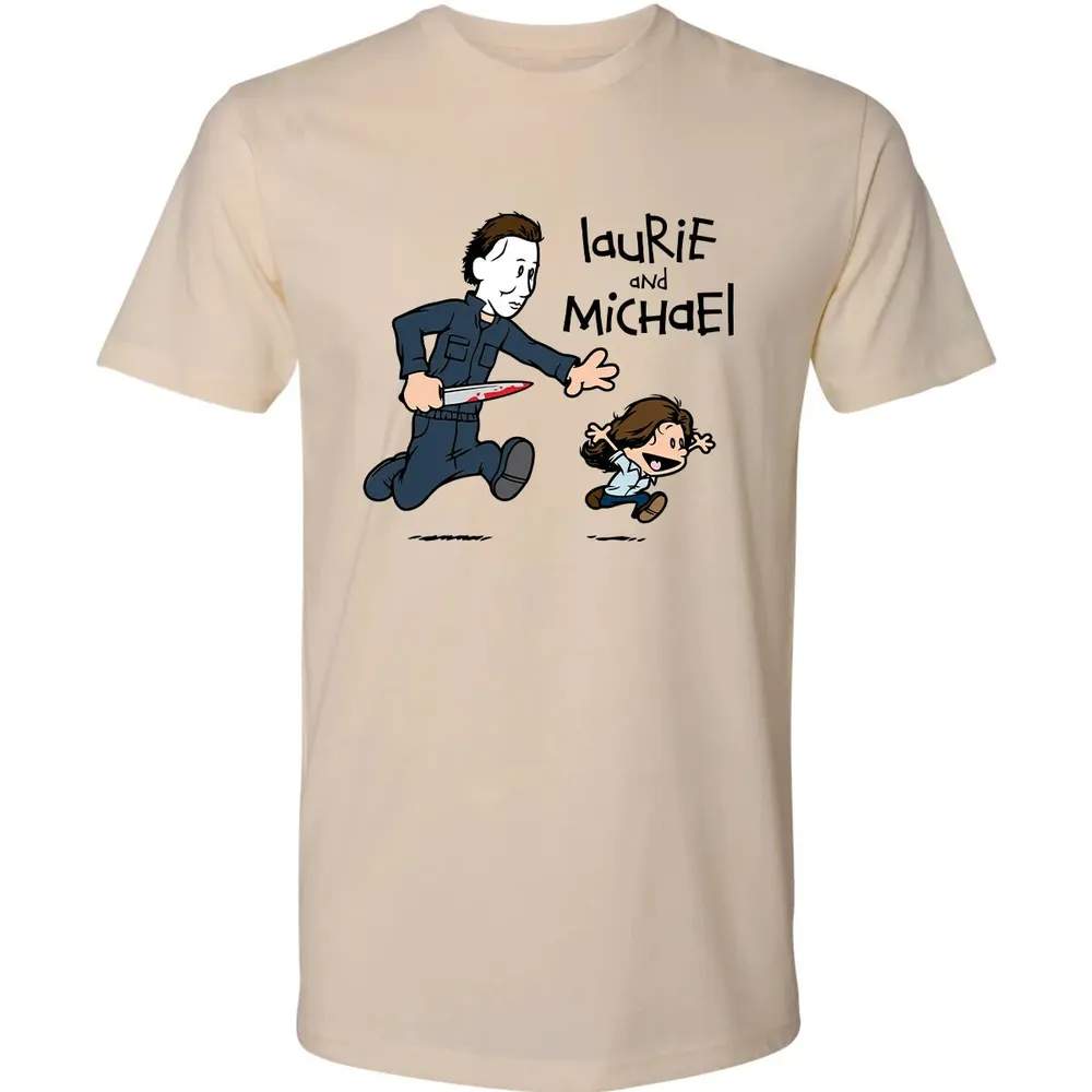 Laurie and Michael Premium Unisex T-shirt - 2