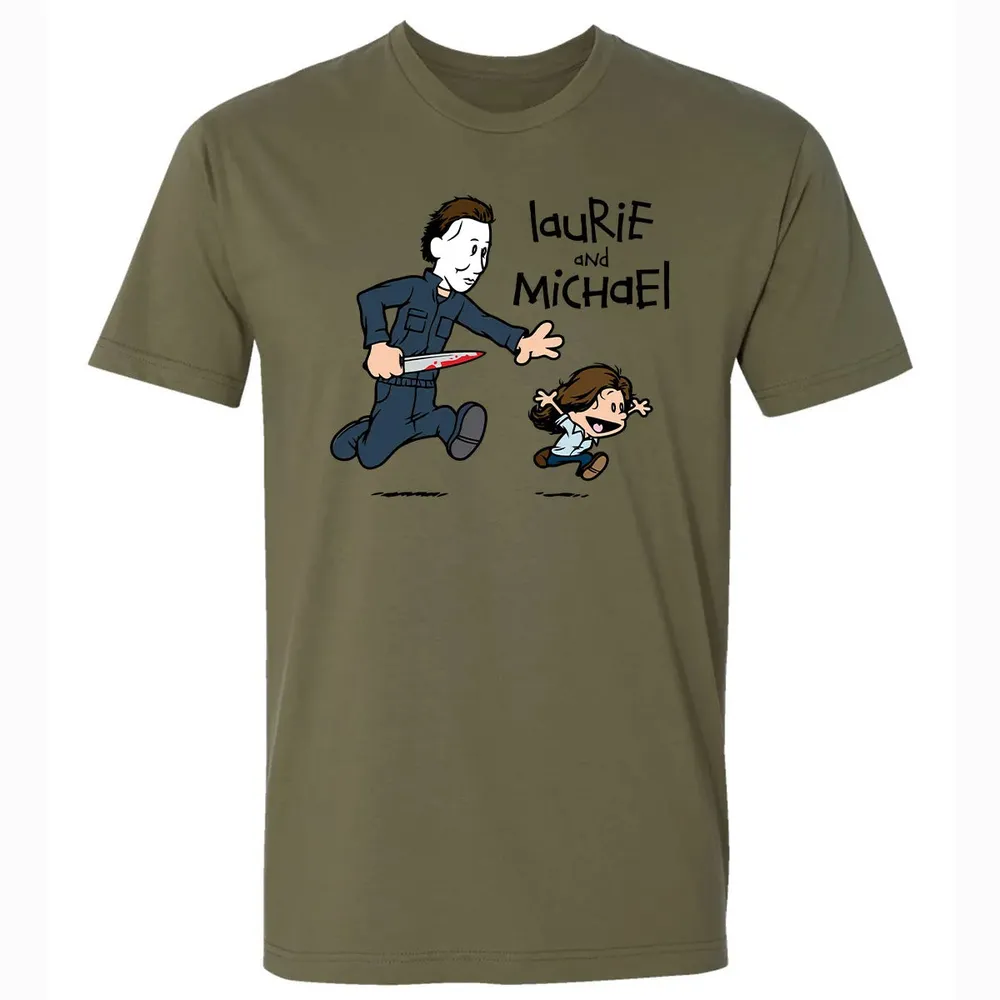 Laurie and Michael Premium Unisex T-shirt - 5