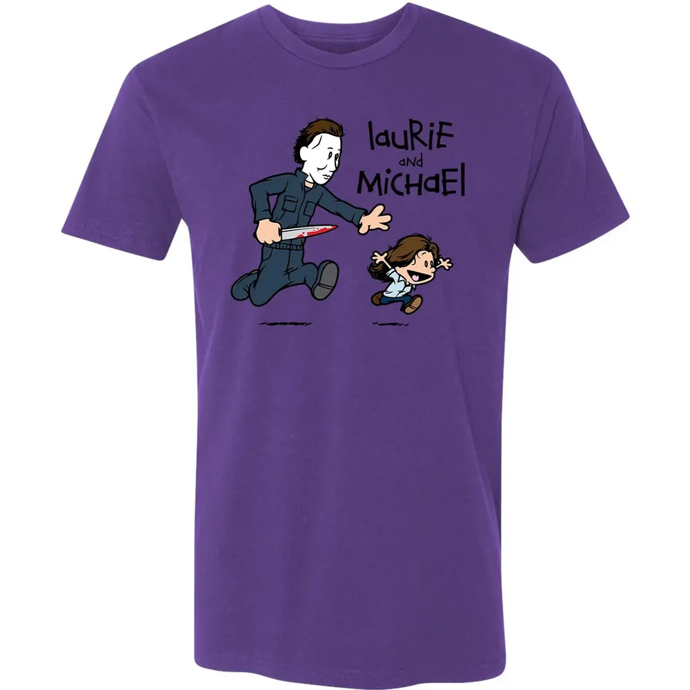 Laurie and Michael Premium Unisex T-shirt - 7
