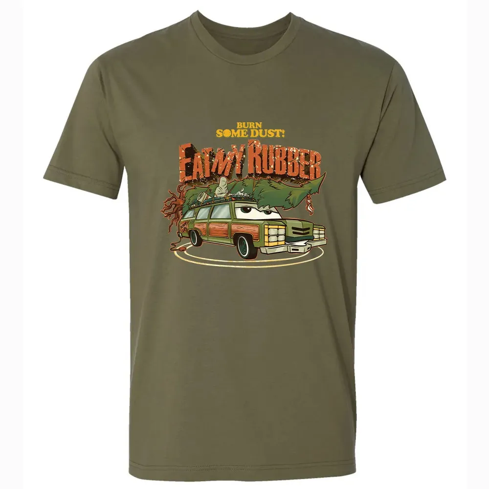 Burn Some Dust Eat My Rubber Premium Unisex T-shirt - 5