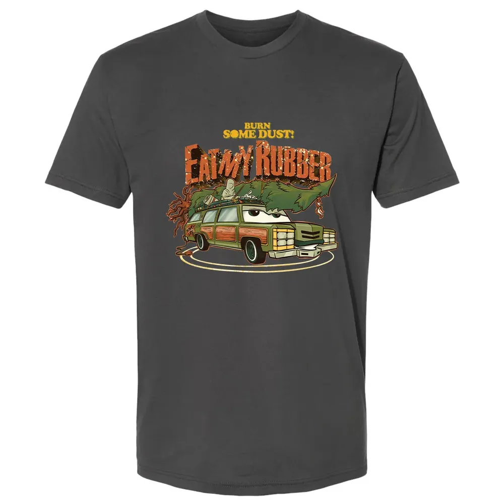 Burn Some Dust Eat My Rubber Premium Unisex T-shirt - 8