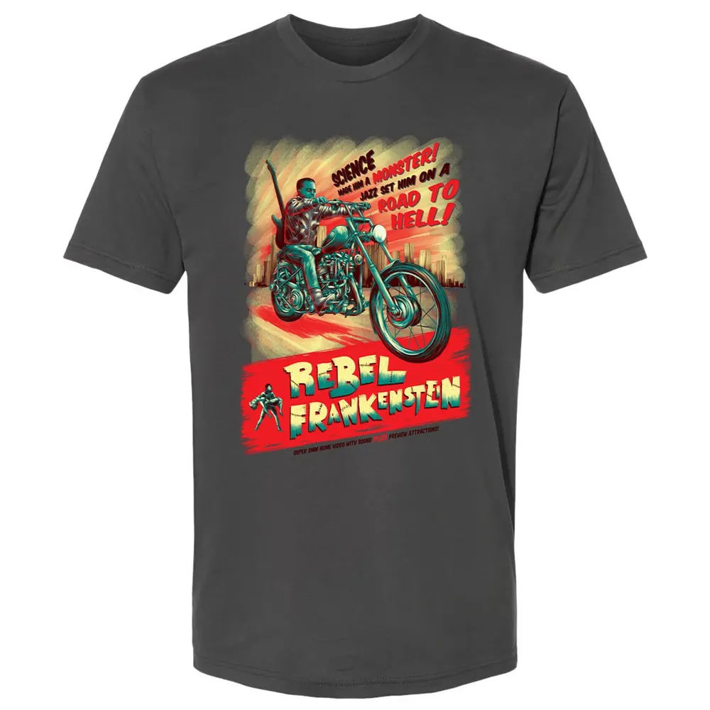Rebel Frankenstein Premium Unisex T-shirt - 8