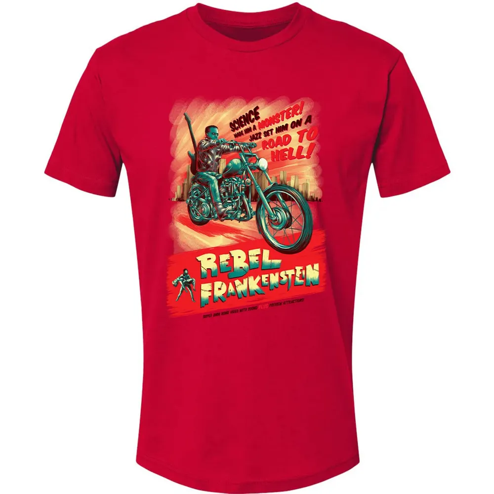 Rebel Frankenstein Premium Unisex T-shirt - 6