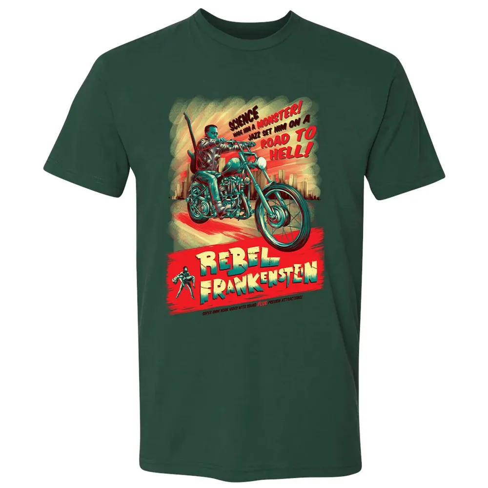 Rebel Frankenstein Premium Unisex T-shirt - 12