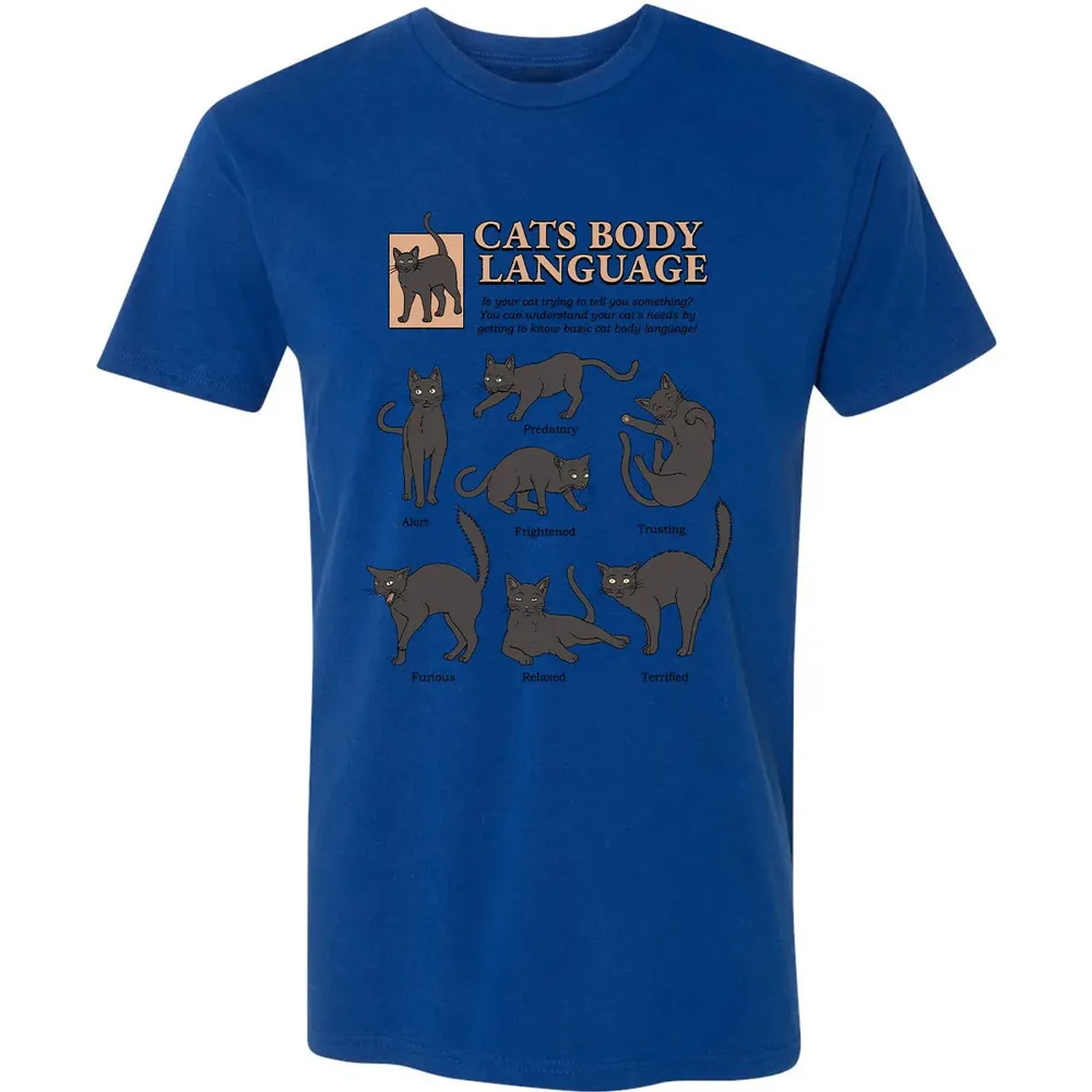 Cats Body Language Premium Unisex T-shirt - 10