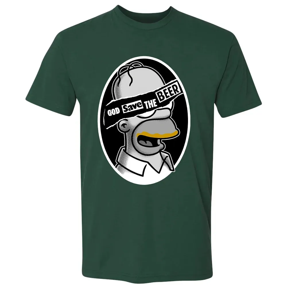 God Save The Beer Premium Unisex T-shirt - 12