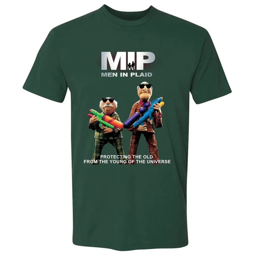 Men In Plaid Premium Unisex T-shirt - 12