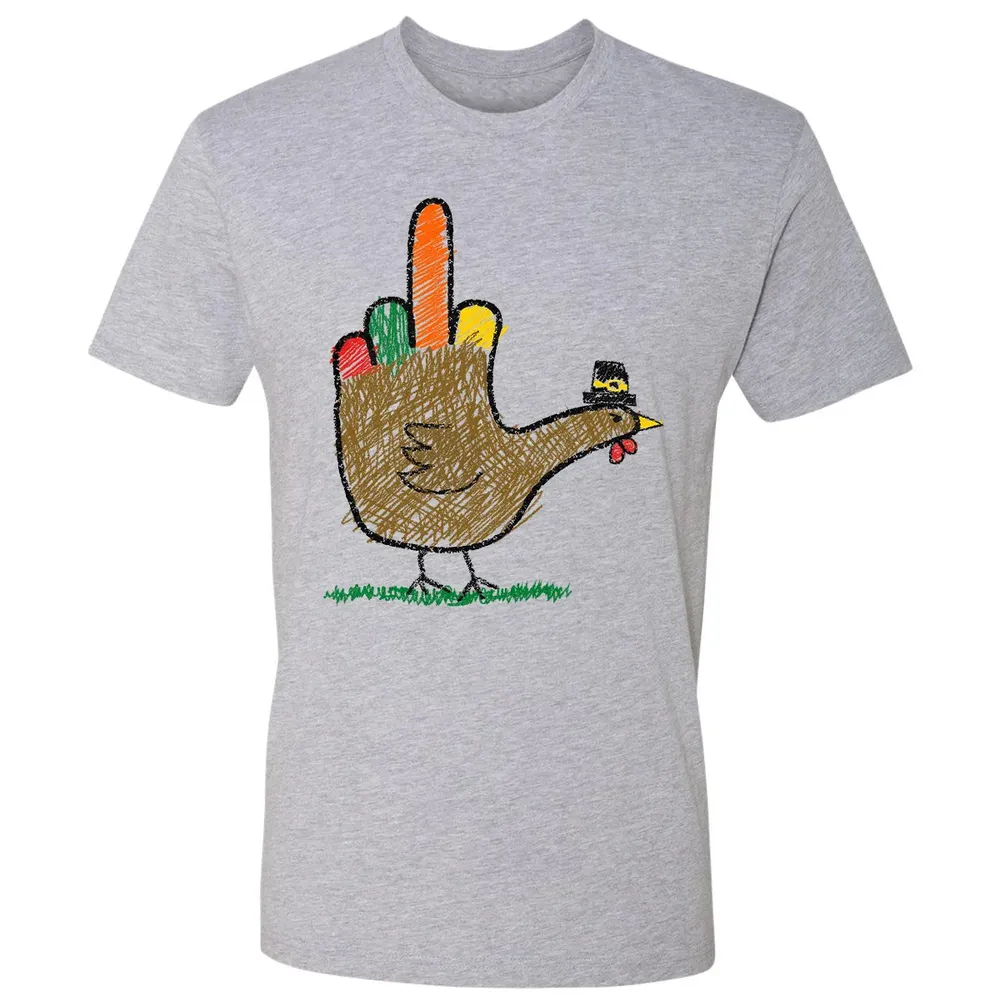 Mid Finger Thanksgiving Premium Unisex T-shirt - 9