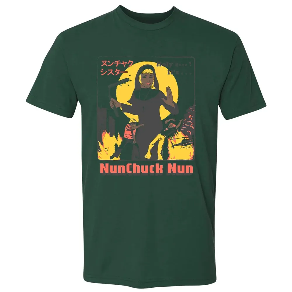 NunChuck Nun Premium Unisex T-shirt - 12