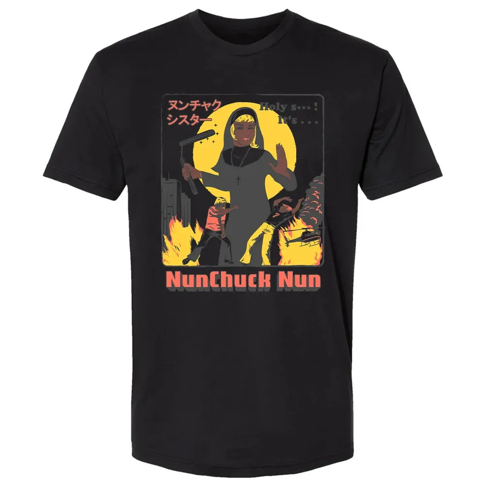NunChuck Nun Premium Unisex T-shirt - 15