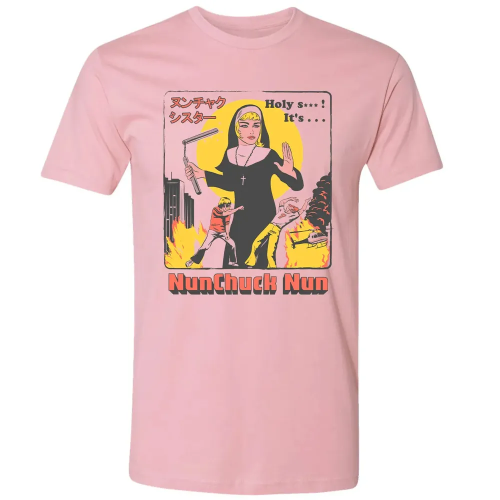 NunChuck Nun Premium Unisex T-shirt - 3