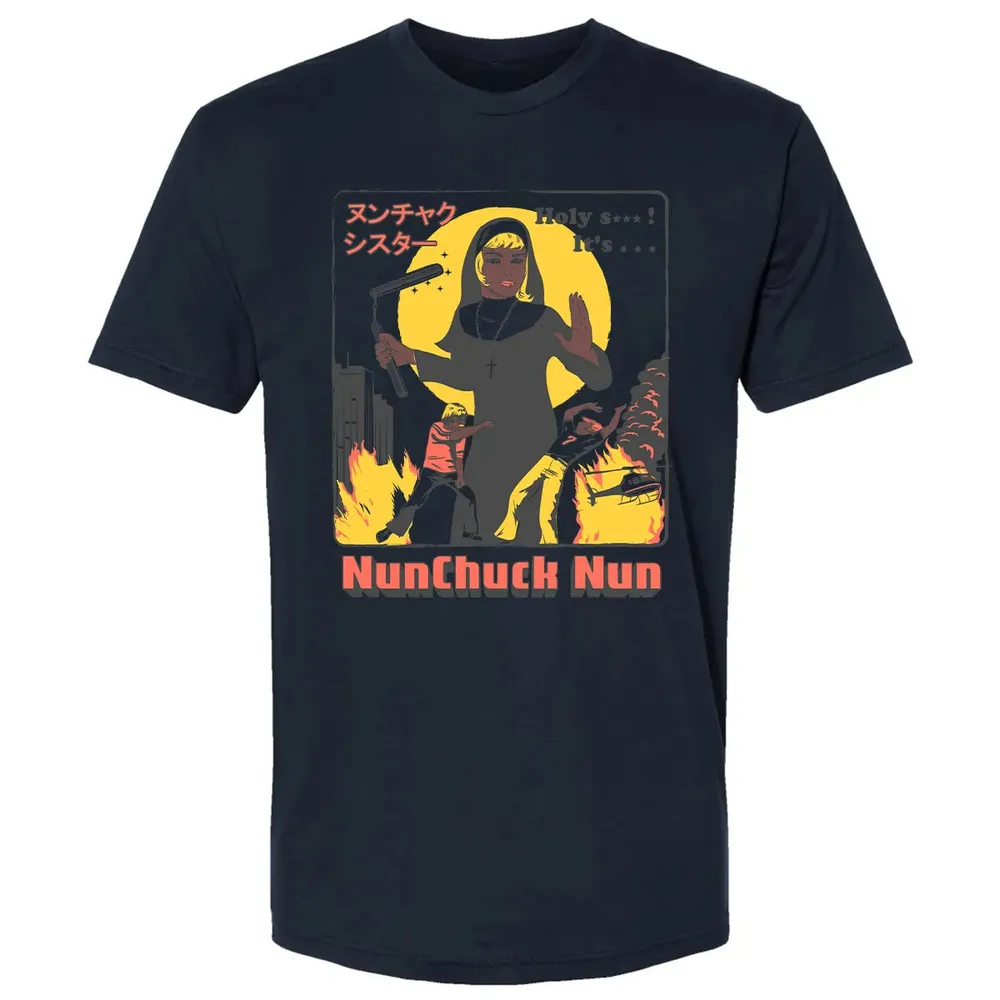 NunChuck Nun Premium Unisex T-shirt - 13