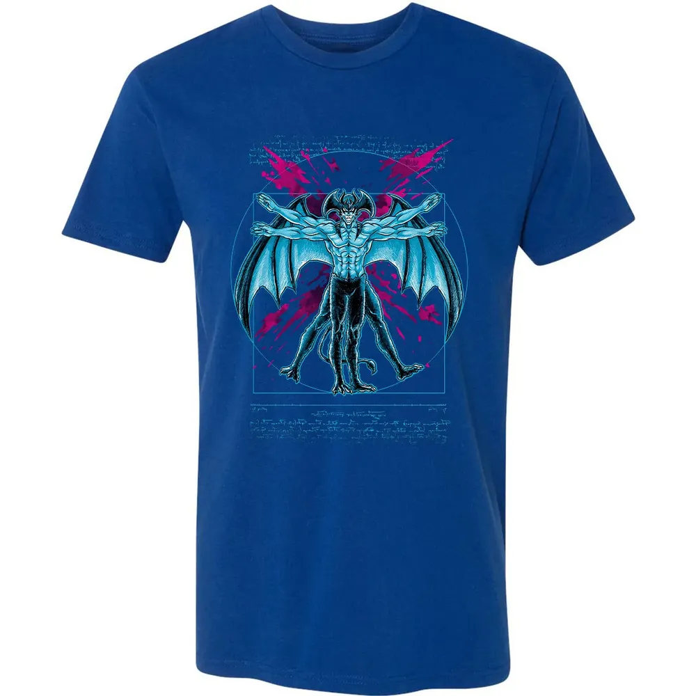 Vitruvian Devil Premium Unisex T-shirt - 10
