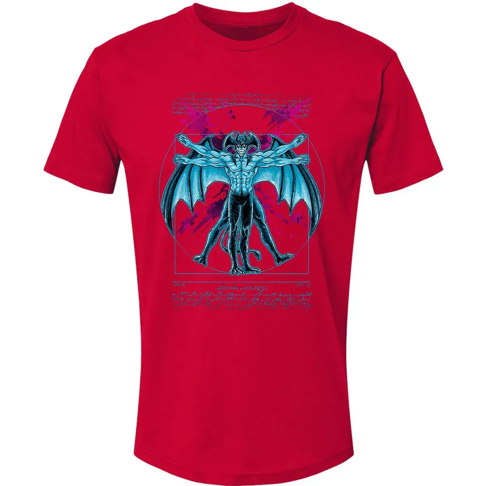 Vitruvian Devil Premium Unisex T-shirt - 6