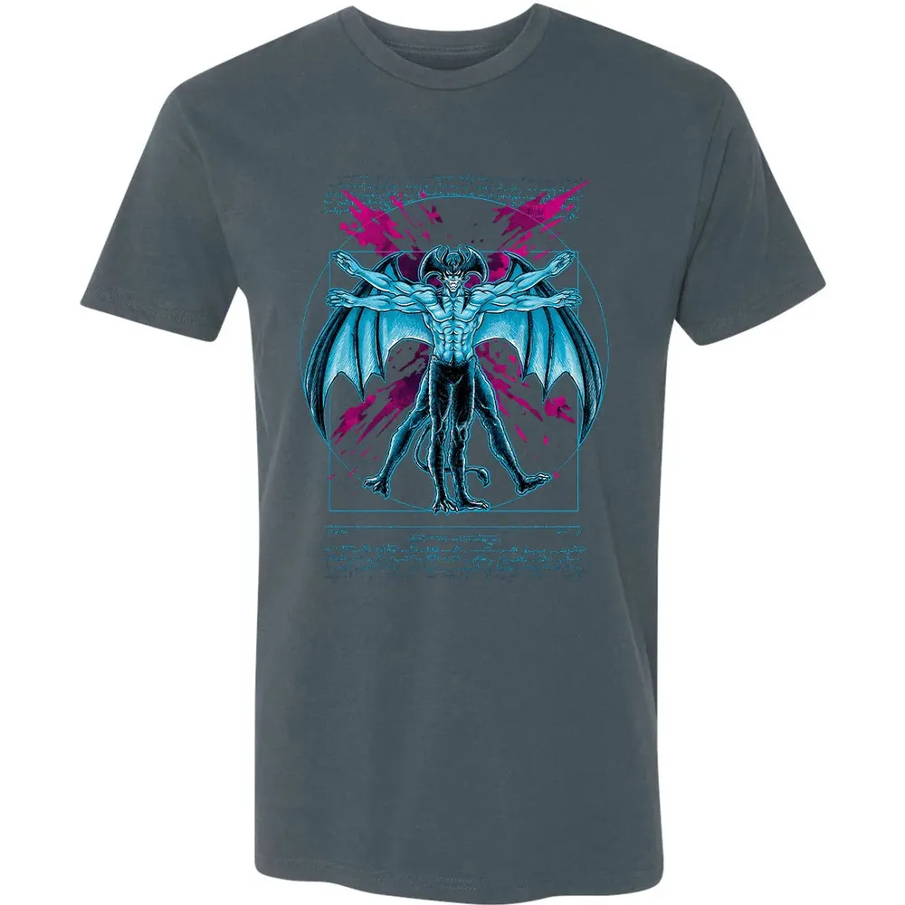 Vitruvian Devil Premium Unisex T-shirt - 14