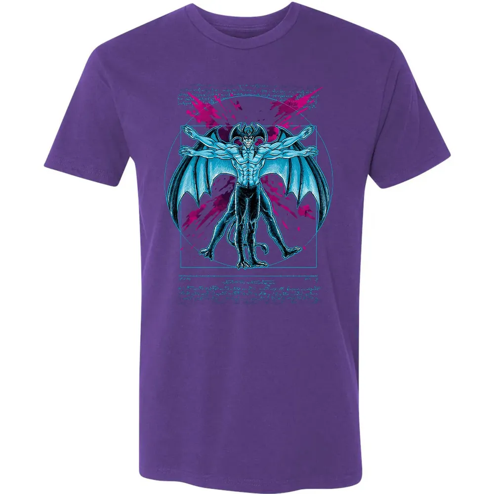 Vitruvian Devil Premium Unisex T-shirt - 7