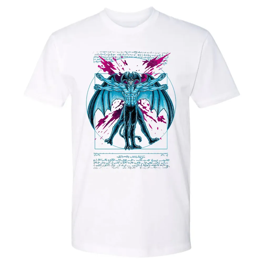 Vitruvian Devil Premium Unisex T-shirt - 4